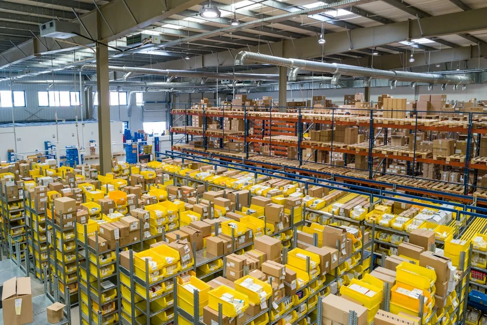 Warehouse storage and distribution operations